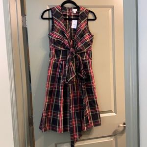 J. Crew plaid dress